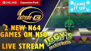 2 NEW N64 Games on Nintendo Switch Online- Extreme G and Iggy's Reckin' Balls