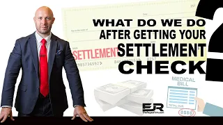 What happens after the we receive the settlement check? WATCH THIS VIDEO FROM START TO END