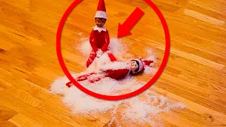 Top 10 INSANE Elf On A Shelf Caught Moving On Camera