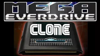 Sega EverDrive CLONE for MegaDrive and Genesis quick look