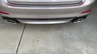 2018 BMW 540i (G30) M Performance exhaust￼