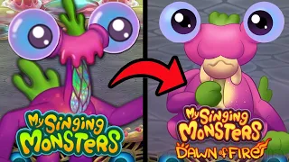 ATELIÊ ETÉREO VERSÃO BEBÊ PRECISA URGENTEMENTE VIR PRO MY SINGING MONSTERS DAWN OF FIRE