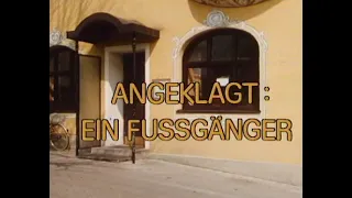 Verkehrsgericht (06) Angeklagt Ein Fußgänger - ZDF 1985