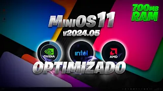 Nuevo Windows 11 Optimizado con Toolkit v5 / MiniOS11 v2024.05 #windows #windows11 #gaming