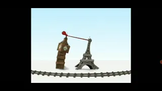 Big Ben vs. Eiffel Tower ~ Eurostar ~ France and England Train Travel Video