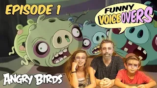 Angry Birds - Funny Voice Overs | Halloween - S1 Ep1 #BadLipSync