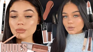 WORLD'S BEST NUDE LIP COLORS | DRUGSTORE + HIGH END | Blissfulbrii