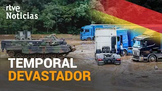 ALEMANIA: NUNCA se había medido tal cantidad de LLUVIA en 24 horas en las regiones del oeste | RTVE