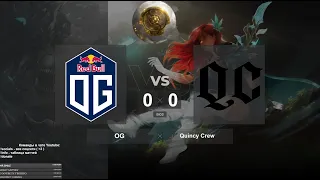 OG vs. Quincy Crew | The International 10: Main Event | BO3 @4liver