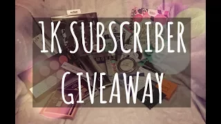 1,000 SUBSCRIBER GIVEAWAY !!!! (CLOSED)