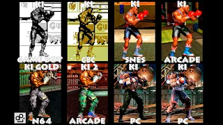 TJ COMBO Graphic Evolution 1994-2016 Killer Instinct | GB GBC SNES N64 ARCADE PC |