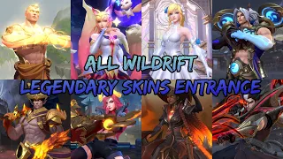 ALL WILDRIFT LEGENDARY SKINS ENTNRACE 2022