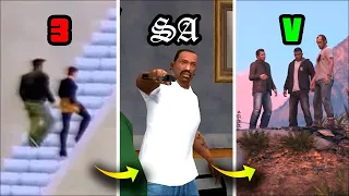 Last Cutscene in GTA Games (Evolution)