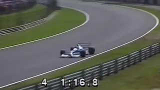 F1 Italy 1990 - Jean Alesi qualifying lap