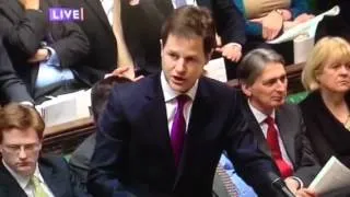 House of Commons - PMQs 14/03/2012