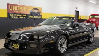 1989 Chevrolet Camaro RS Convertible | For Sale