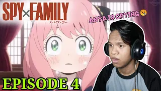 ANYA IS CRYING!🥺 | Spy x Family Episode 4 Reaction