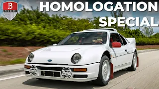 The Ford RS 200 Group B Rally Racer! | Homologation Special