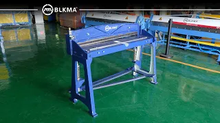 BLKMA Foot shearing machine/ Manual guillotine metal shear machine /Foot sheet metal cutting machine