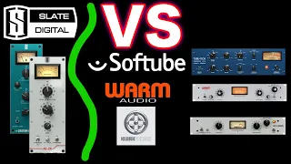 Slate Digital FG-2A vs Softube CL1B vs Warm Audio WA-2A (Hardware) vs Klark Technik KT-2A (Hardware)