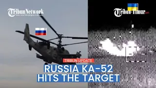 🔴 Footage of Russia Ka-52 Heli destroyed the target, Ukraine lost 125 servicemen in Kupyansk