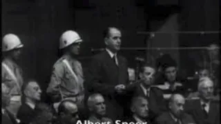 Nuremberg Trial Day 216 (1946) Albert Speer Final Statement