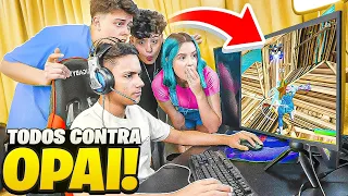 ABSURDO! ELE TIROU X1 COM TODOS DA HERO BASE NO FORTNITE!