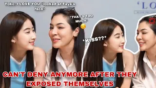 [Fayeyoko] OMG!! YOKO FACED TO FAYE WHEN SHE SAID “I LOVE YOU” - They can’t deny it anymore