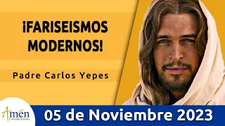 Evangelio De Hoy Domingo 5 Noviembre  2023 l Padre Carlos Yepes l Biblia l Mateo 23,1-12 l Católica