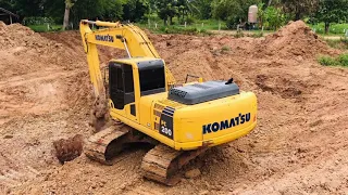 Komatsu Pc200-8 excavator in thailand ep.166