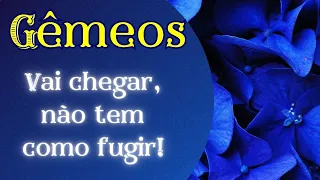 💎 GÊMEOS ♊️  Vai chegar e não tem como fugir! Está na tua linha do destino!