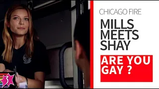 Peter Mills meets Leslie Shay | Chicago Fire Scene Pilot 1x1 | Are you gay? | Lauren German