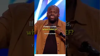 Daliso Chaponda had their cheeks pang 🥴🤣  |Standup Comedy BGT|