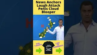 News Anchors Can't Stop Laughing at Penis Cloud #Shorts