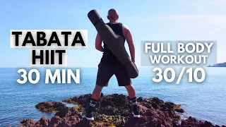 TABATA HIIT 30Min / Full Body Workout / Tabata 30/10 🔥🔥🔥