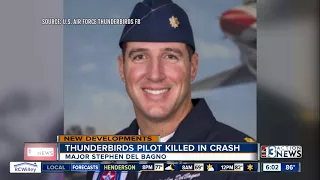 Nellis AFB remembers Thunderbirds pilot killed in crash