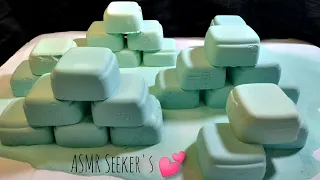 ASMR Green Baking Soda Crush | Satisfying's Video