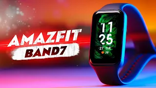 XIAOMI MI BAND 7 БОЛЬШЕ НЕ ТОП!? ОБЗОР ФИТРНЕС БРАСЛЕТА AMAZFIT BAND 7!