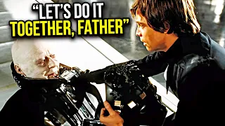 What if Darth Vader Escaped Death in Return of the Jedi's Climax?