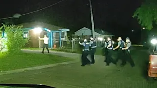 Six Oklahoma City Police Officers Fire at and Miss Suspect Pointing Gun