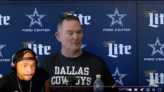 FINALLY someone asked Mike Zimmer this QUESTION!!! | Dallas Cowboys | reaction