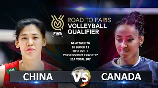 China vs Canada | Women's OQT 2023