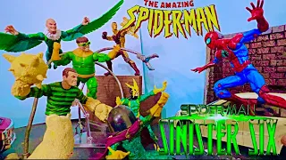 Spiderman VS Sinister six - Comic stop Motion Fight