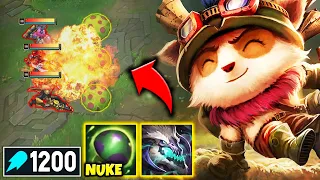 Teemo but my Shrooms are Nuclear Bombs that one shot you (1200+ AP, ELDER SOUL)