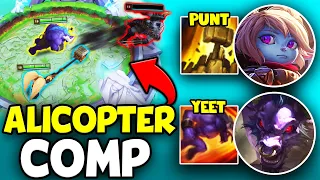 I played with Alicopter in 2v2 and we knocked them off the map! (HILARIOUS CHEESE STRAT)