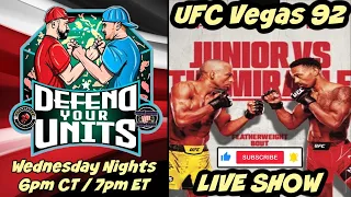 DEFEND YOUR UNITS!! | UFC VEGAS 92 - BARBOZA VS. MURPHY - PICKS & PREDICTIONS | #UFCVEGAS92