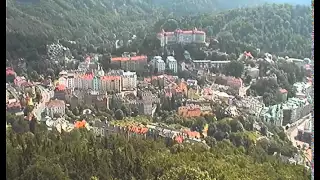 Чехия, Карловы Вары, панорамный вид
