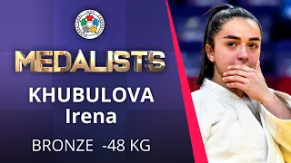 KHUBULOVA Irena Bronze medal Judo Kazan Grand Slam 2021