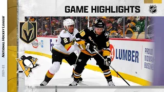 Golden Knights @ Penguins 3/11 | NHL Highlights 2022