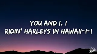 #KatyPerry #HarleysInHawaii #LyricsKaty Perry - Harleys In Hawaii (Lyrics)